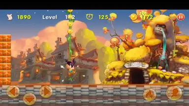 Capture d'écran de Super Saiyan World 6