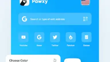 Capture d'écran de Pawxy: Private VPN Browser 3