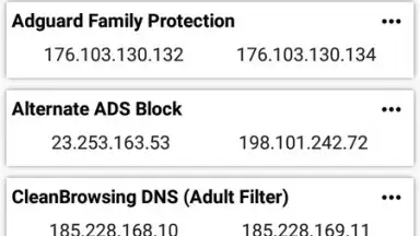 Capture d'écran de DNS Smart Changer 1