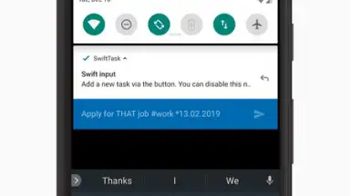 Capture d'écran de SwiftTask 1