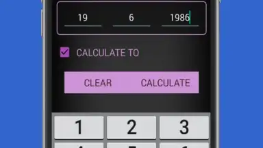 Capture d'écran de Age Calculator offline pro 7