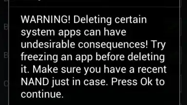 Capture d'écran de Debloater free 1