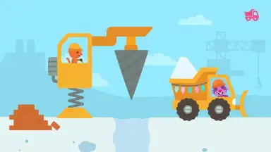 Capture d'écran de Sago Mini Holiday Trucks and Diggers 2