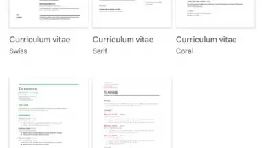 Capture d'écran de Google Docs 13