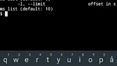 Capture d'écran de Termux:API 1
