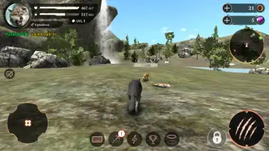 Capture d'écran de The Wolf 3