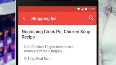 Capture d'écran de Soup Recipes 7
