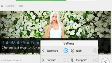 Capture d'écran de Du Browser for Tablet 2