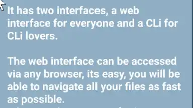 Capture d'écran de Wi-File Manager 4