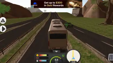 Capture d'écran de Coach Bus Simulator 5