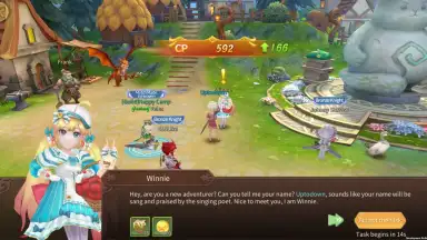 Capture d'écran de Tales of Dragon 3