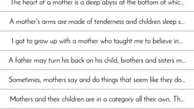 Capture d'écran de Best Mothers Day Quotes 8