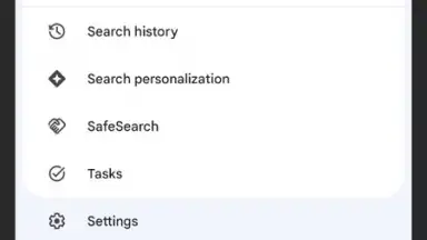 Capture d'écran de Google App 13