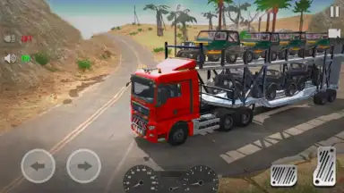 Capture d'écran de Truck Car Transport Trailer Games 4
