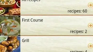 Capture d'écran de Chicken recipes 4