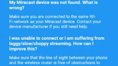 Capture d'écran de Miracast Shortcut 2