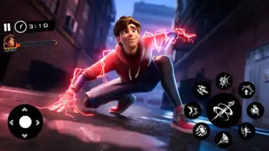 Capture d'écran de Spider Boy : Rope Hero Games 2