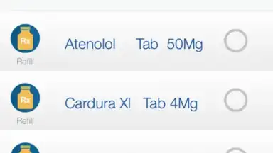 Capture d'écran de Health4Me 6