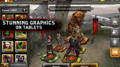 Capture d'écran de Heroes of Dragon Age 3