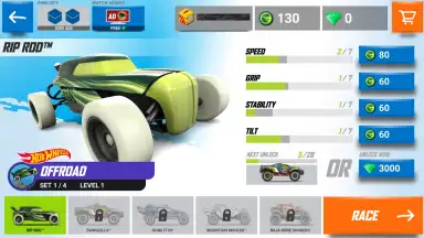 Capture d'écran de Hot Wheels: Race Off 8