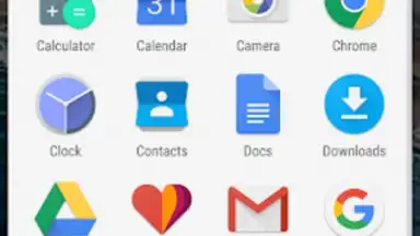 Capture d'écran de Marshmallow Launcher 3