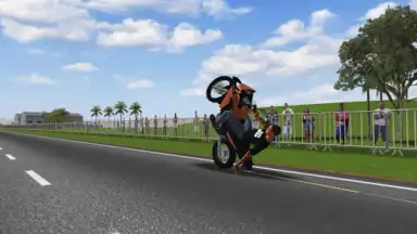 Capture d'écran de Moto Wheelie 3D 8