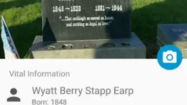 Capture d'écran de BillionGraves 3