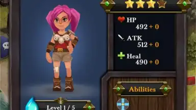 Capture d'écran de Blades of Revenge: RPG Puzzle 8