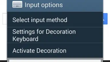 Capture d'écran de Decoration Keyboard 2