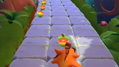 Capture d'écran de Crash Bandicoot: On the Run! 2