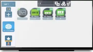 Capture d'écran de KgTv Player - IPTV Player 1