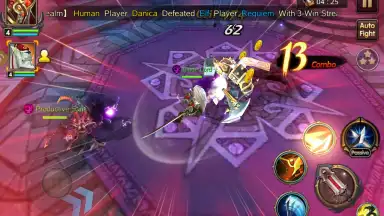 Capture d'écran de Burning Blood 3