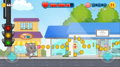 Capture d'écran de Talking Tom Candy Run 4