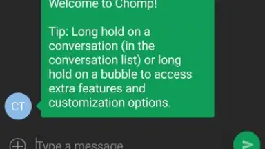 Capture d'écran de Chomp SMS 5