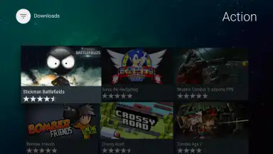 Capture d'écran de Aptoide TV 2