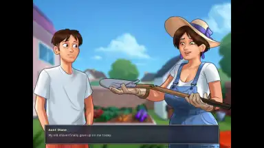 Capture d'écran de Summertime Saga 3