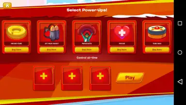Capture d'écran de Club Penguin Sled Racer 4