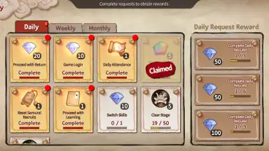 Capture d'écran de Tiny Samurai Showdown 6