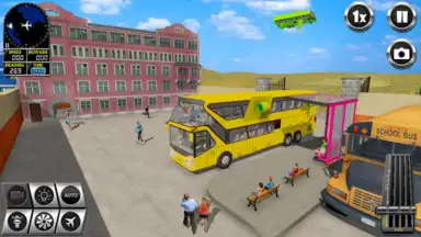 Capture d'écran de Flying Bus 2