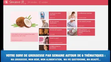 Capture d'écran de Ma grossesse 6