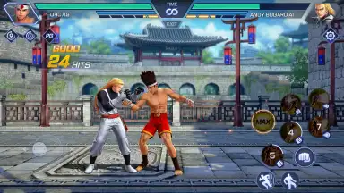 Capture d'écran de The King of Fighters ARENA 12