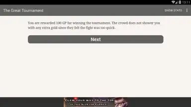 Capture d'écran de The Great Tournament 3