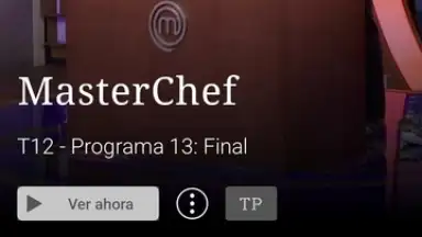 Capture d'écran de RTVE Play 27