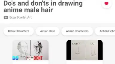 Capture d'écran de Learn to draw anime 7
