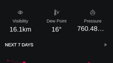 Capture d'écran de Weather Live 6