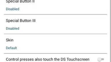 Capture d'écran de DraStic DS Emulator 8