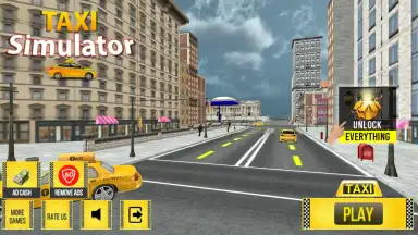 Capture d'écran de Taxi Simulator 2