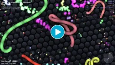 Capture d'écran de slither.io 1