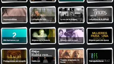 Capture d'écran de RTVE Play 15