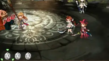 Capture d'écran de Bravely Archive 5